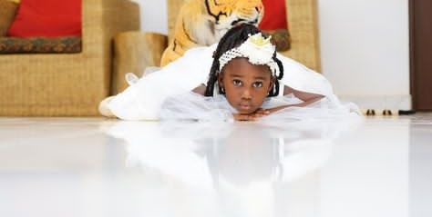 See beautiful photos of the cute little daughter of veteran Journalist Gifty Anti.