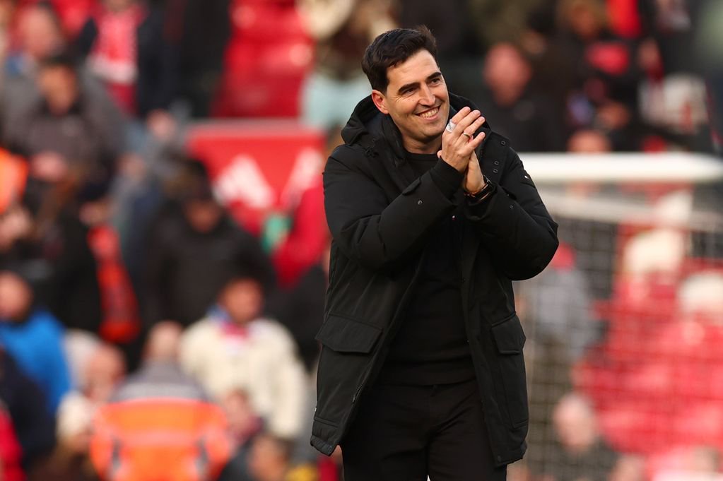 Liverpool Manager Andoni Iraola after the 2-0 win during the Premier League 2026/27 match between Liverpool FC and Brighton & Hove Albion