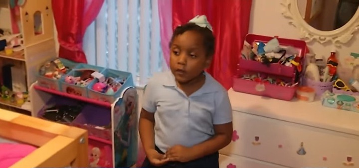 Picture of 6-year-old Kaia Rolle | Source:Youtube/WKMG News 6 ClickOrlando