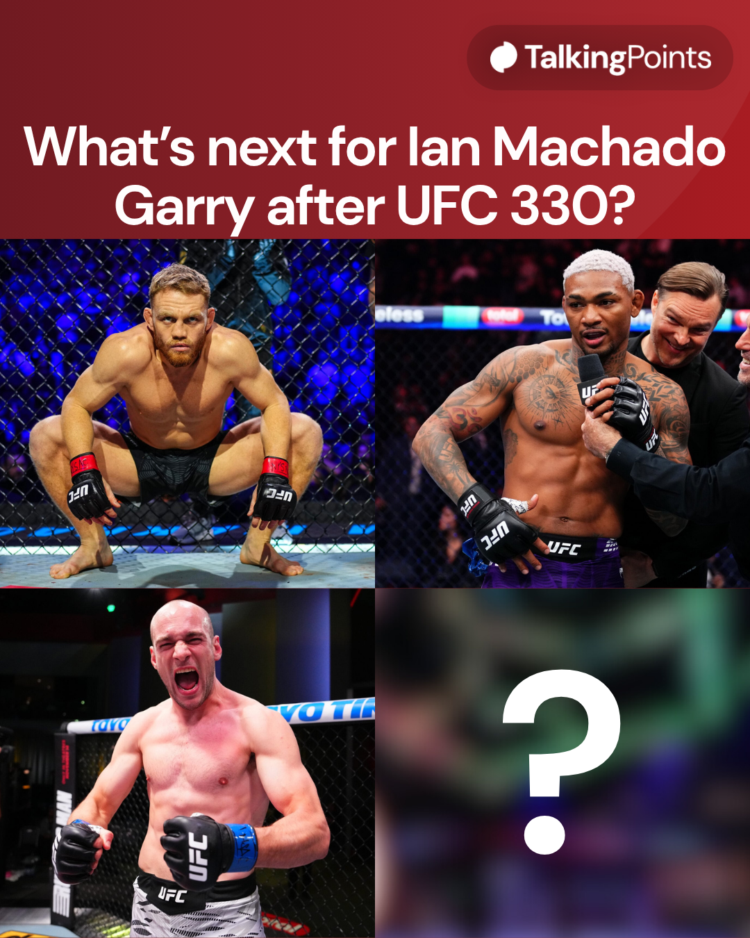 What's next for Ian Machado Garry following his UFC 330 loss?