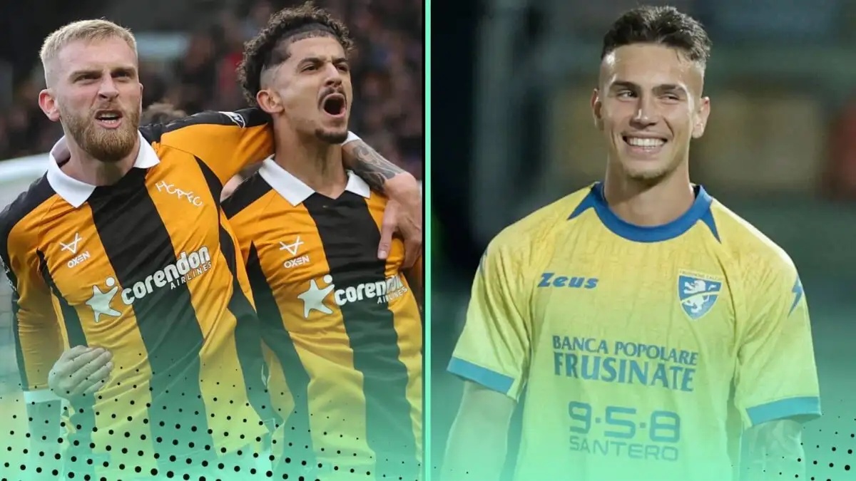 Hull City and Frosinone celebrations