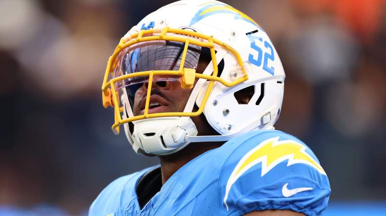 Khalil Mack #52 of the Los Angeles Chargers could be a Browns trade target.