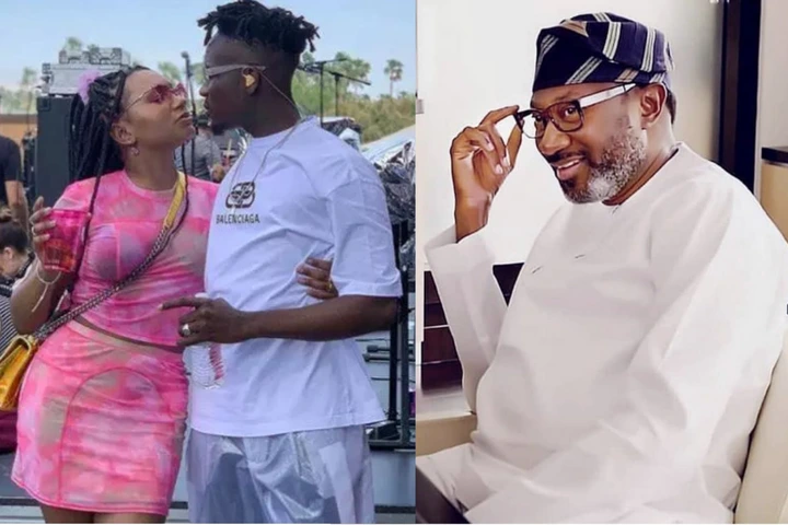 Otedola Asked Her Daughter Temi And Her Lover Mr Eazi When Una Go Marry See How She Replied Him