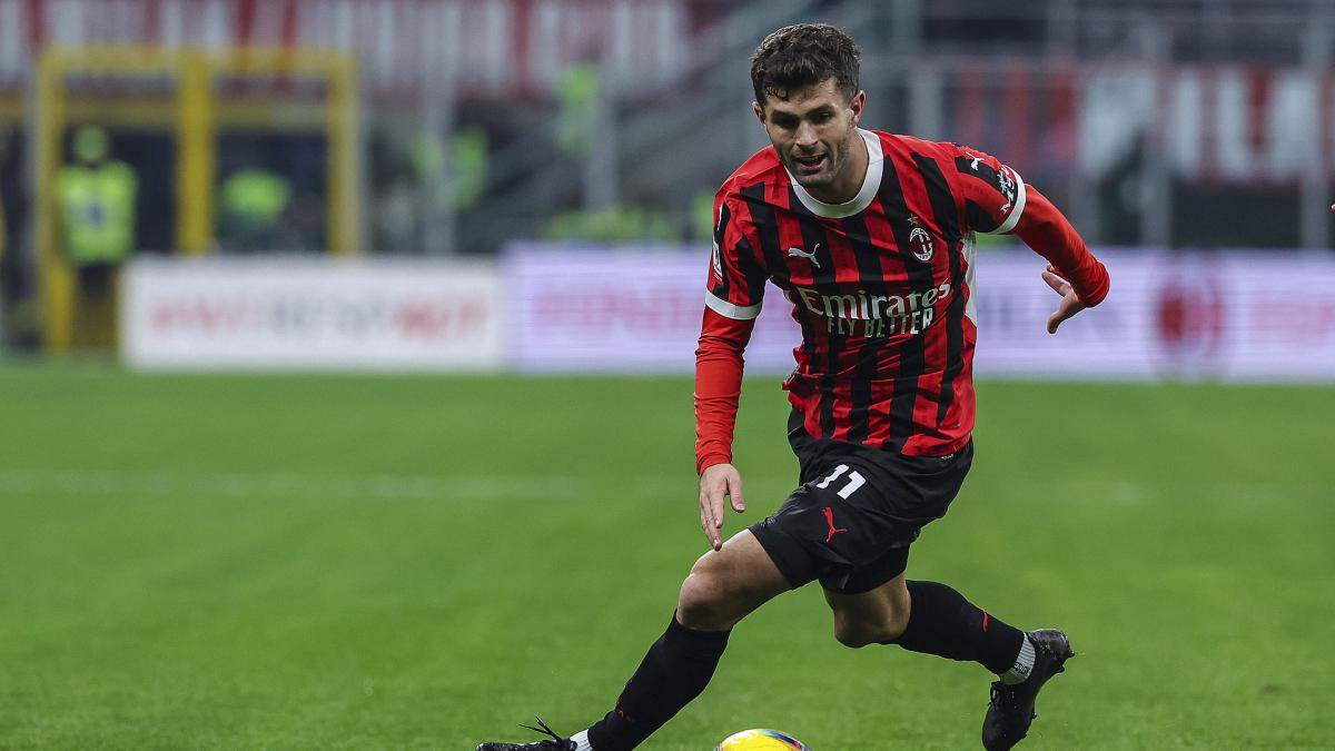 Christian Pulisic mit dem Ball am Fuß