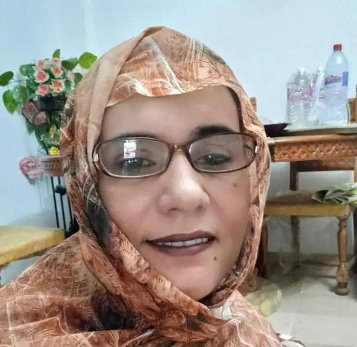 مريم السبتى عضو التجمع العام للمرأة الموريتانية 