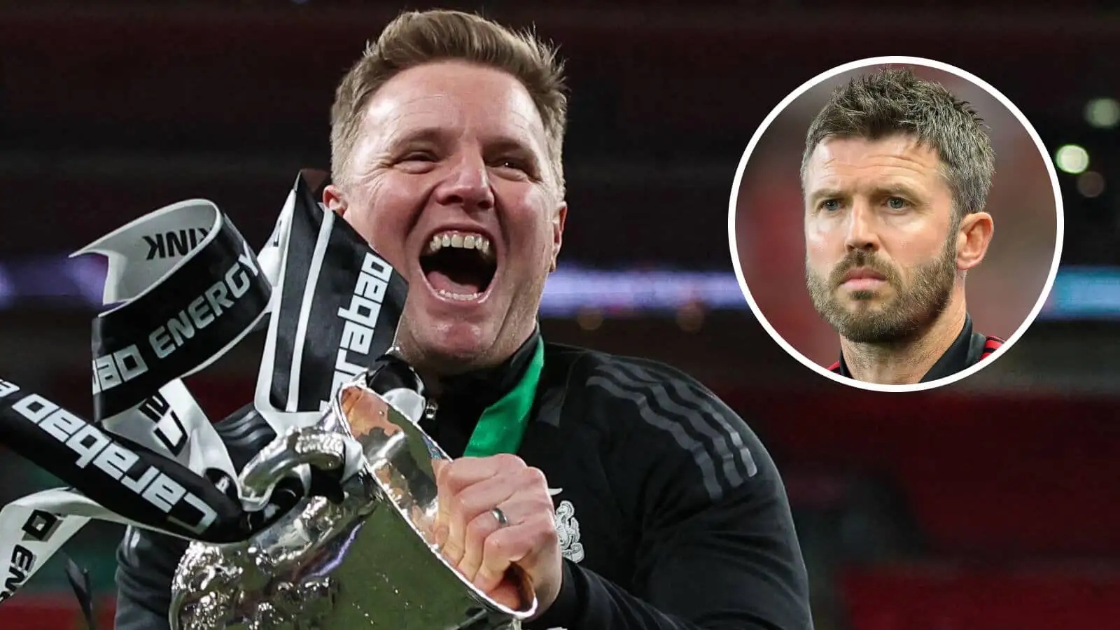 Eddie Howe and Michael Carrick