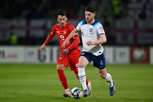 Declan Rice continues to be a dominant presence in the middle of the pitch