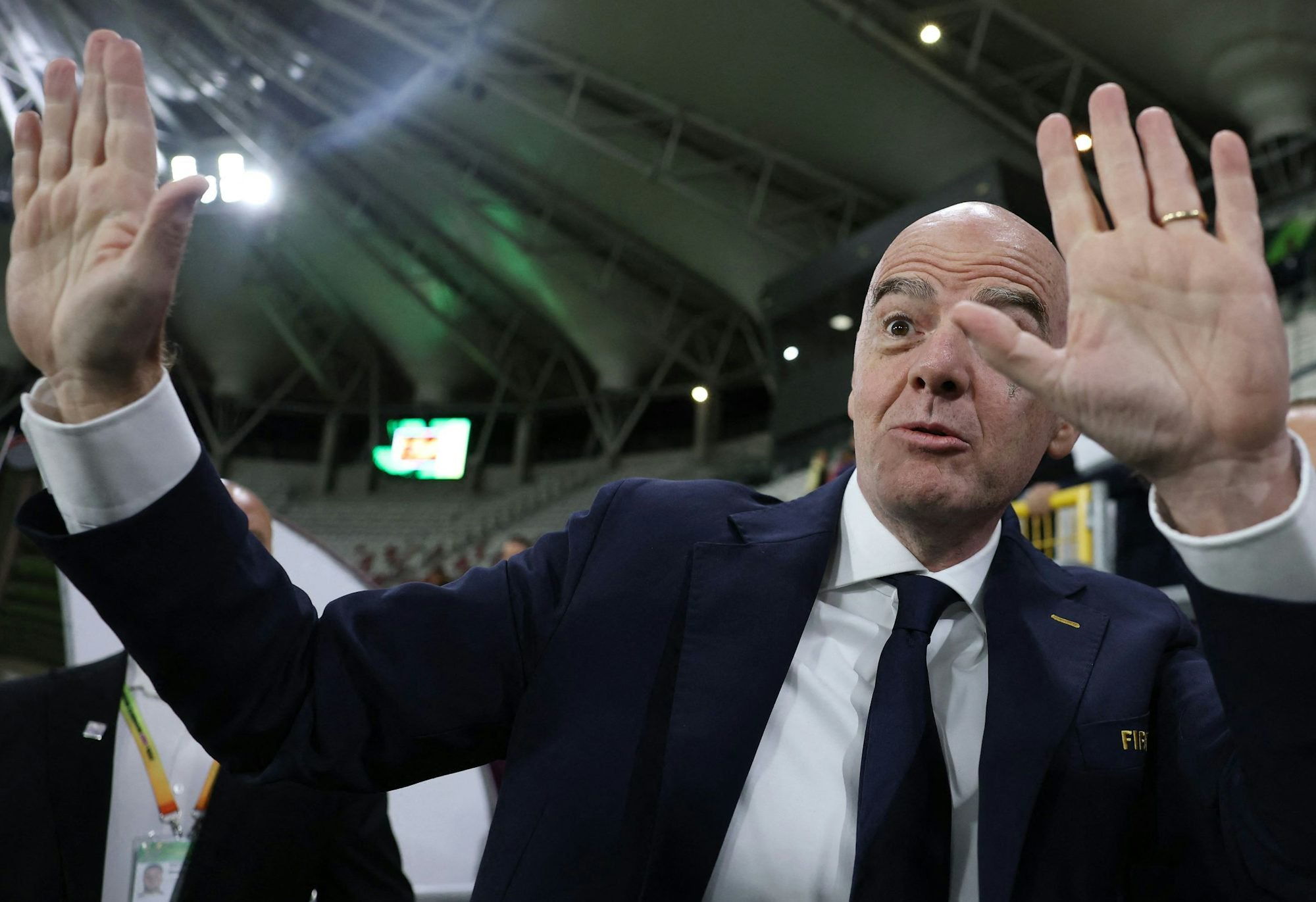 Ich war's nicht! Gianni Infantino sieht sich mit vielen Vorwürfen konfrontiert.