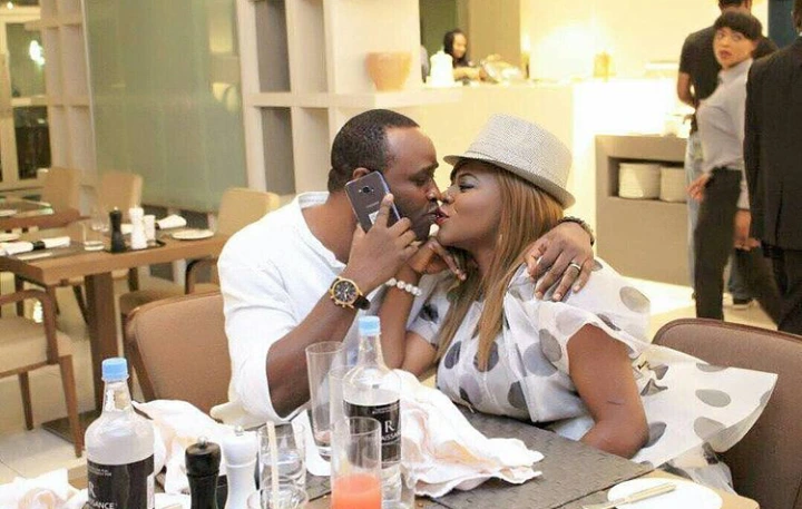 See Funny photos of Femi Adebayo with Toyin Abraham, Mide Martins, Funke Akindele and other actors