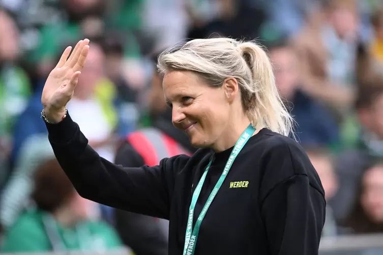 Trainerin Friederike Kromp von Werder Bremen