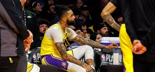 Lakers D'Angelo Russell faces scrutiny for behavior on the bench during team's playoff meltdown