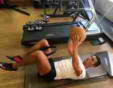 Ronaldo regularly uploaded videos of his workouts online