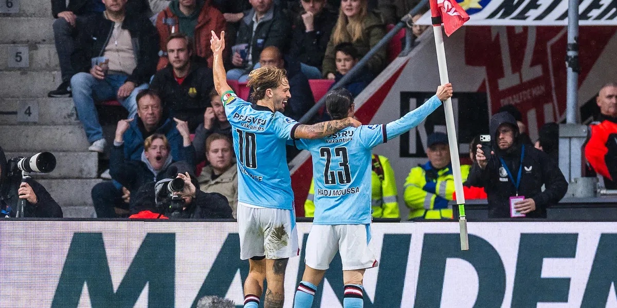 Feyenoord unbeaten after ten matches but trails last season's points