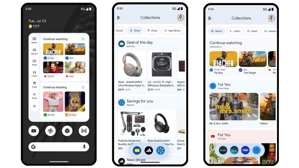 Google Luncurkan Widget Koleksi untuk Play Store