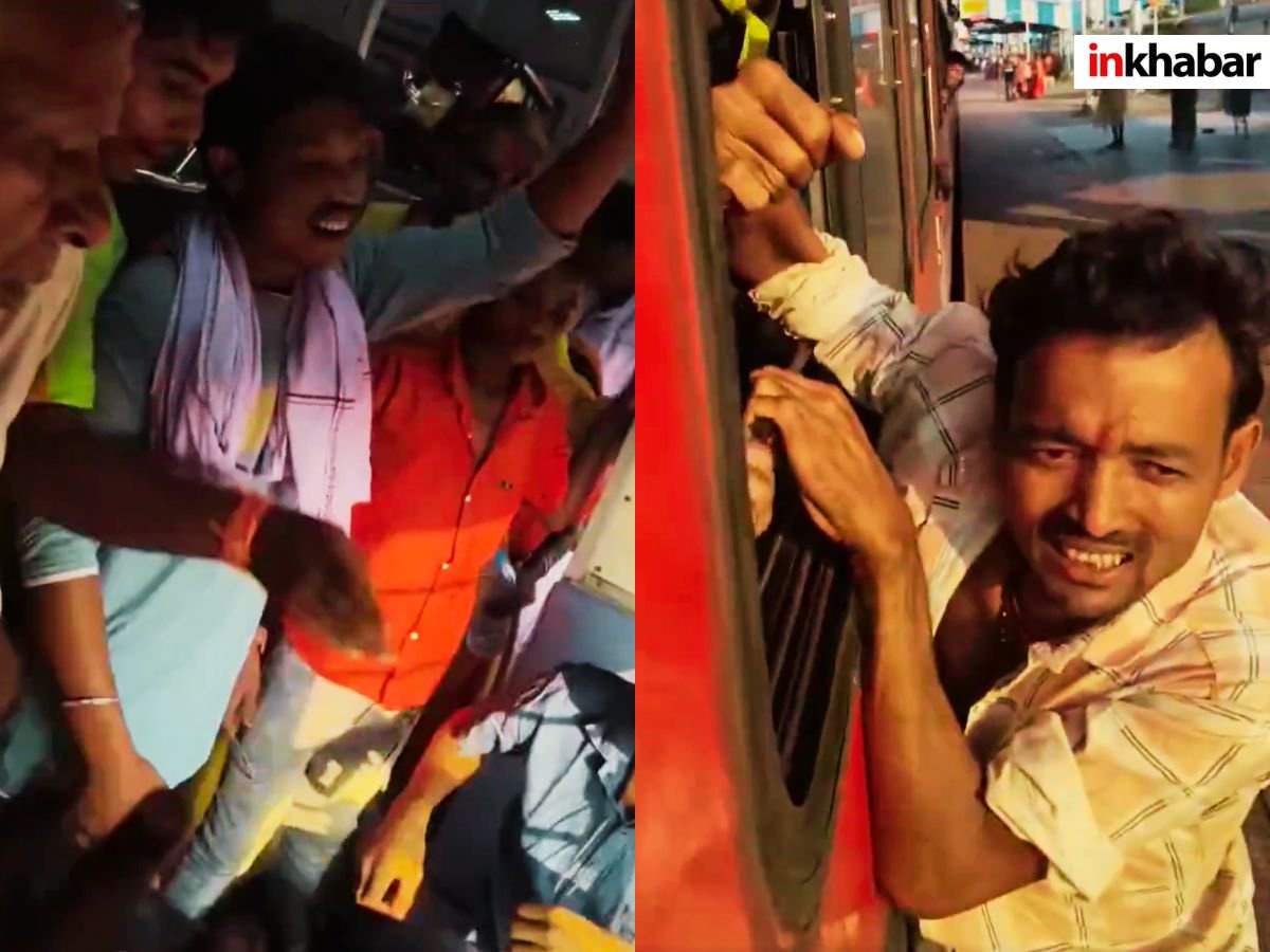 Train Viral Video: चलती ट्रेन से मोबाइल चुराना पड़ा भारी! खिड़की से लटका रहा चोर, यात्रियों ने नहीं छोड़ा हाथ, फिर जो हुआ…