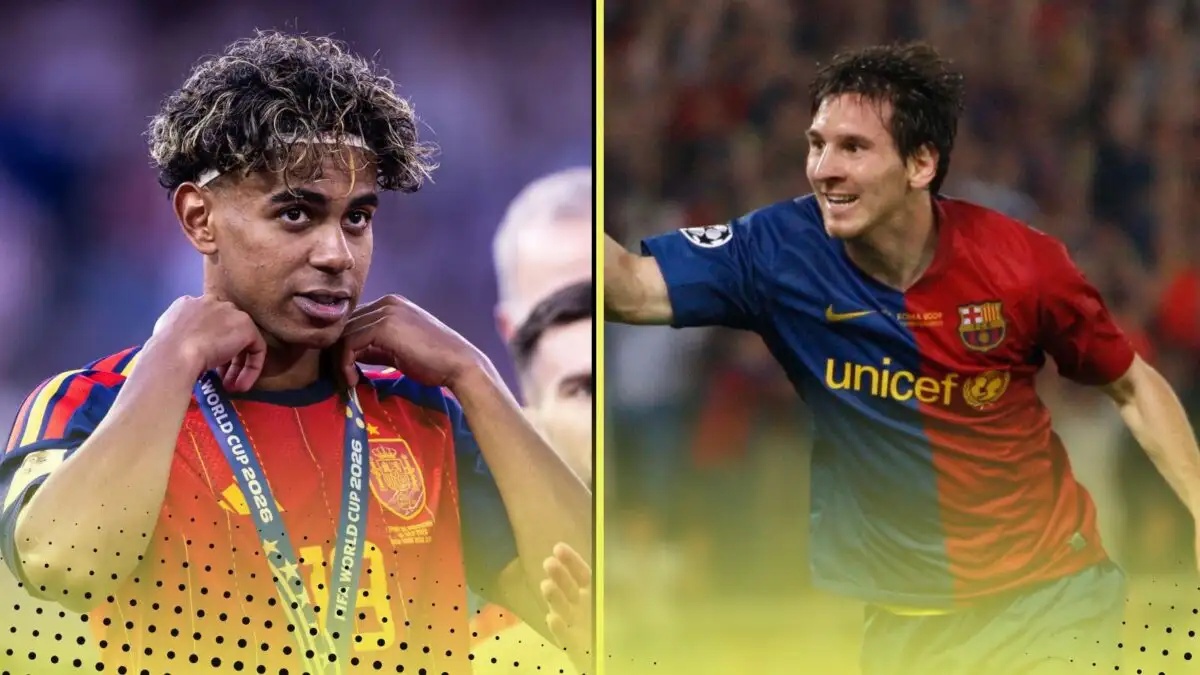Both Yamal and Messi achieved great things by their 200th appearance.