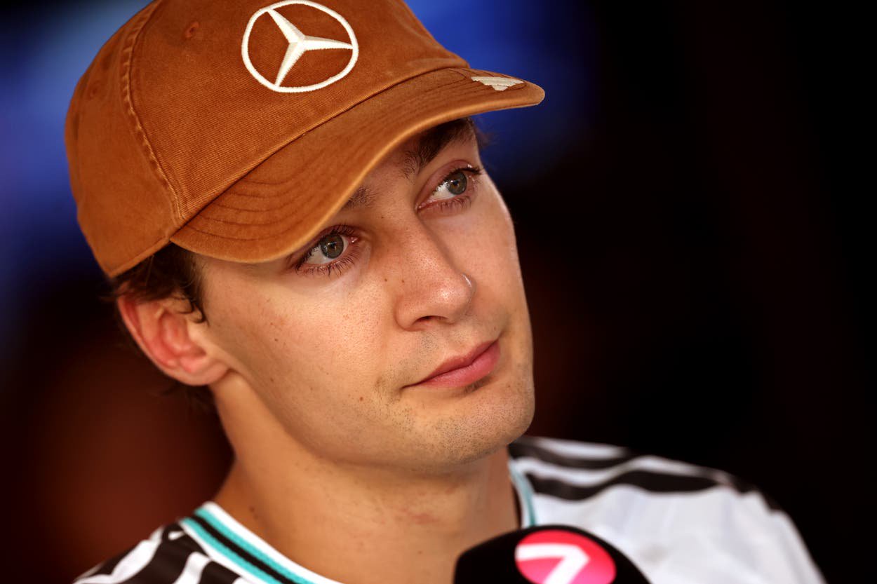 George Russell could only finish eighth in Austin