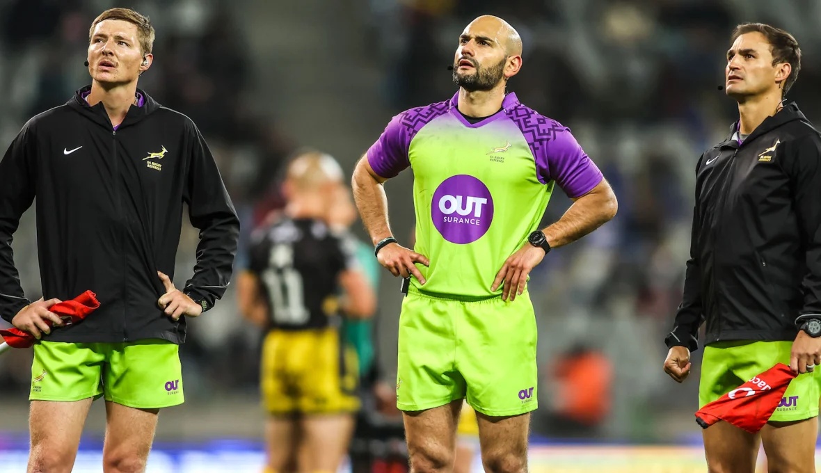 Referees named for Boks’ November Tests
