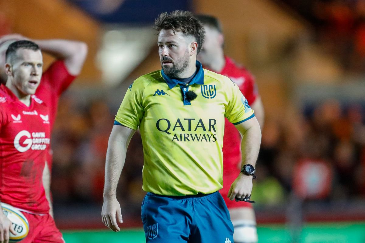  Referee Ben Whitehouse has joined Steve Tandy's Wales coaching team