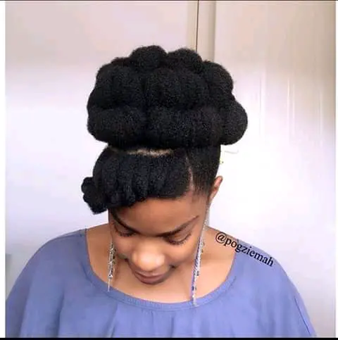 Beautiful ways you can wrap natural hair to look stunning (photos)