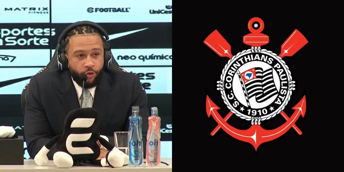 Memphis Depay no Corinthians (Foto- Reproduçao Internet)