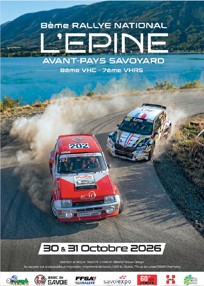 Liste engagés Rallye Epine 2026