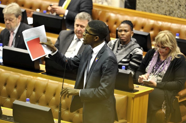 Scopa chair Mkhuleko Hlengwa, pictured, has been approached by ANC MP <a class=