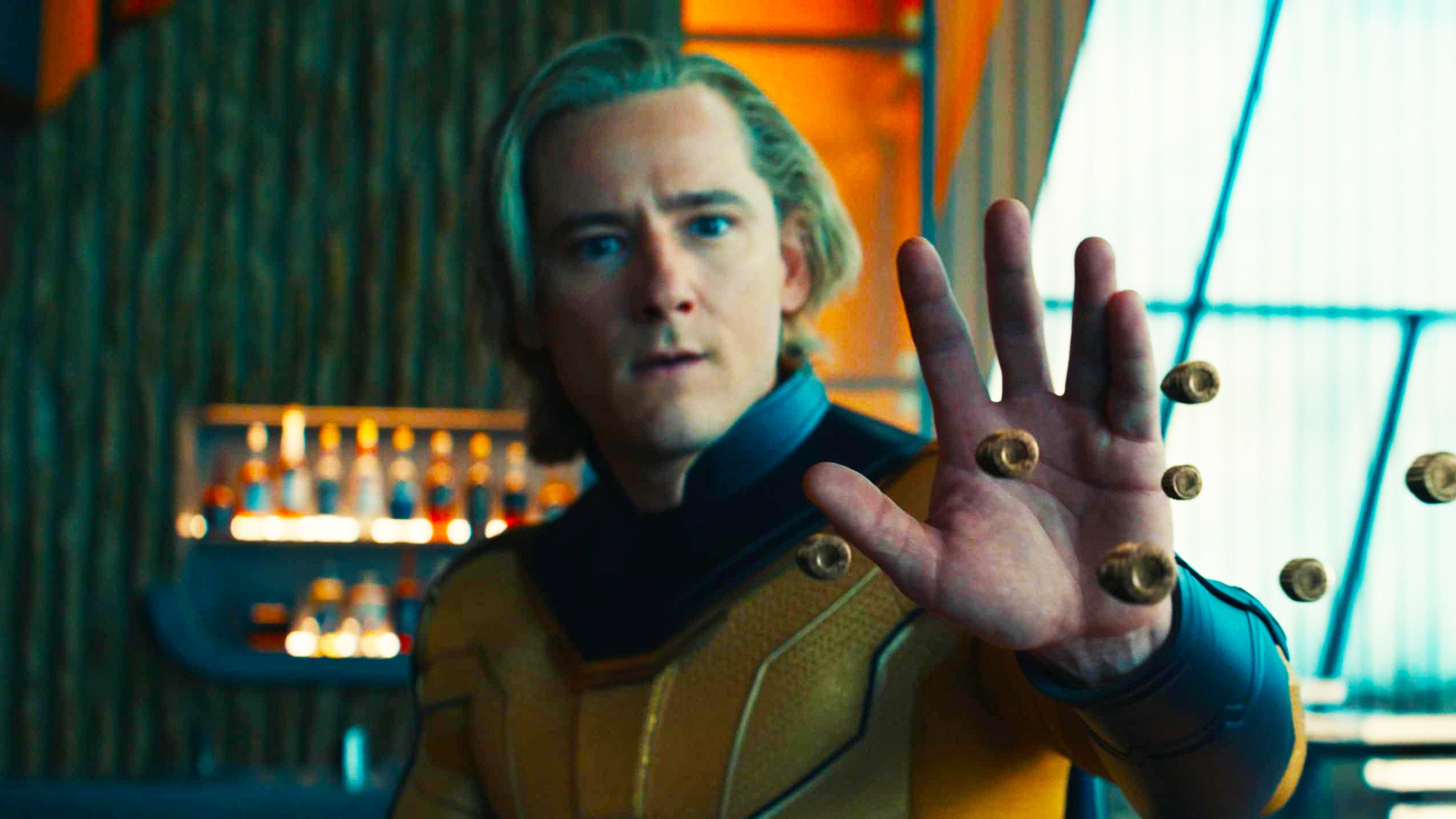 Robert Reynolds' Sentry stopping bullets in Thunderbolts*