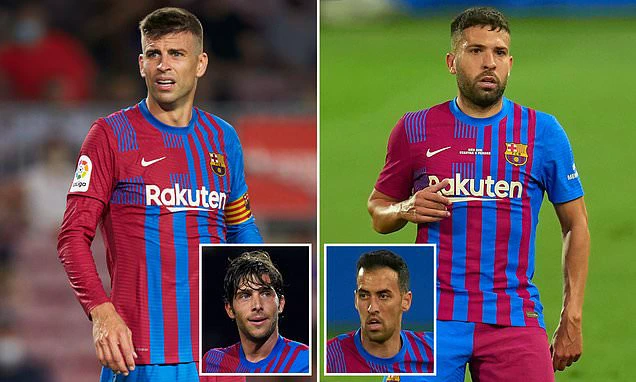 All four Barcelona captains WILL take a pay cut to ease club&#39;s financial  woes, says Gerard Pique | Daily Mail Online