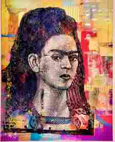 Houben R.T. depiction of Frida Kahlo