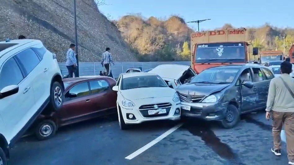 सहारनपुर में भीषण सड़क हादसा (Photo- Screengrab)