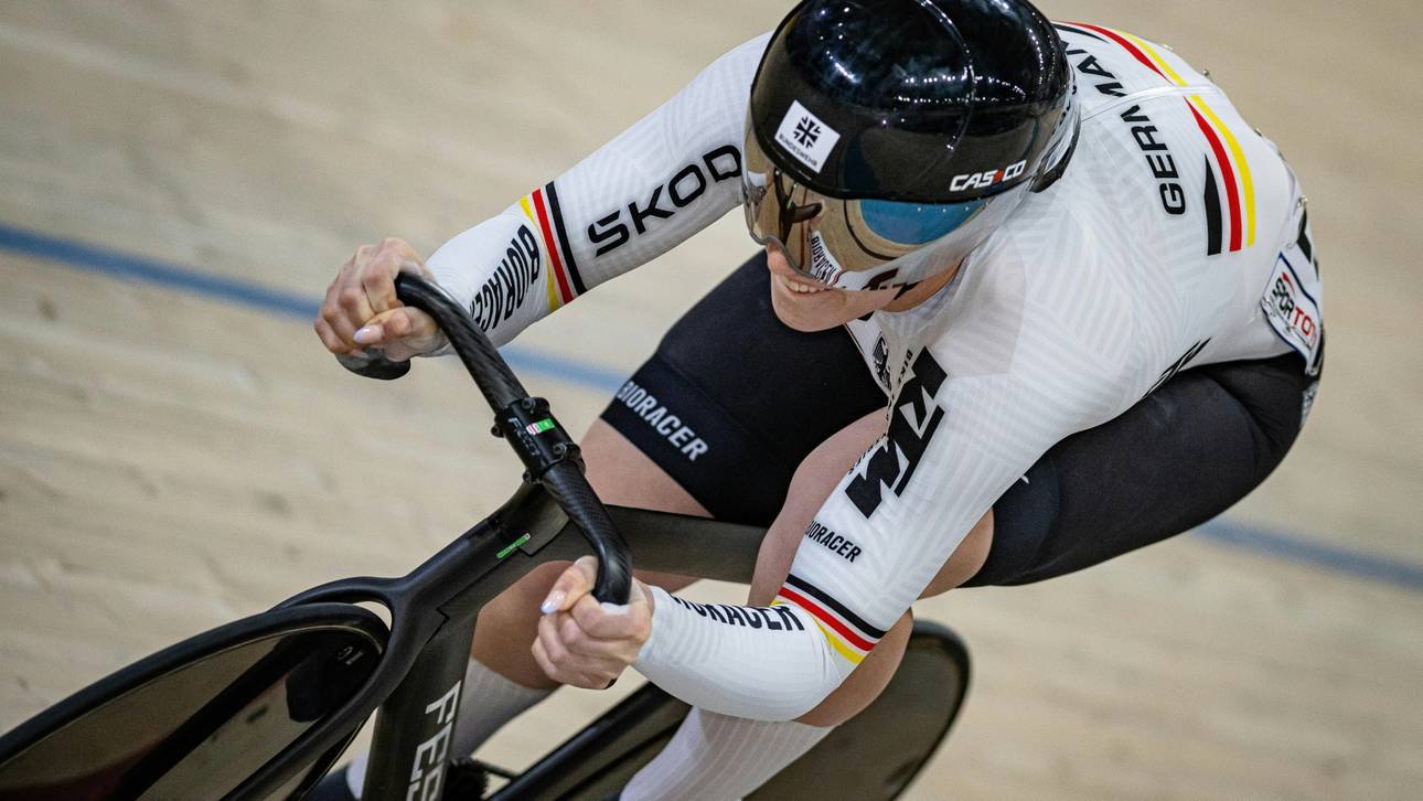Bahnrad-WM: Grabosch gewinnt Zeitfahr-Gold