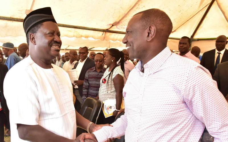 Raila Odinga and William Ruto: Arch-rivals who mirror each other in vote  hunt - The Standard