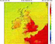 A Netweather map for July 14