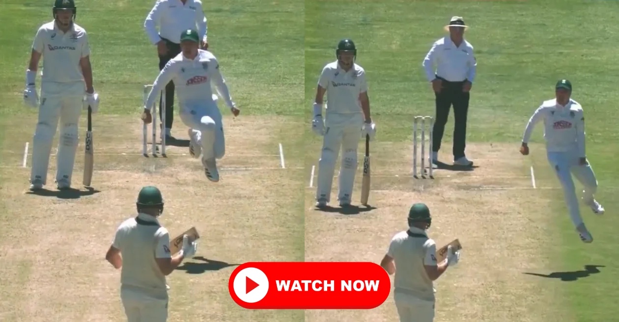 SA vs AUS [WATCH]: Matthew Breetzke’s epic celebration after Marnus Labuschagne falls for a duck in 3rd Test