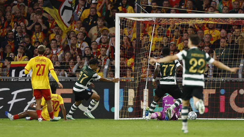 Lens-Sporting (YOAN VALAT/EPA)