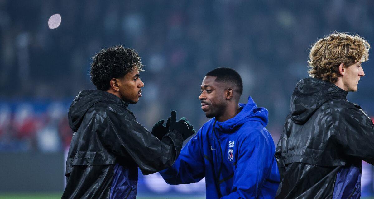 Lamine Yamal et Ousmane Dembélé