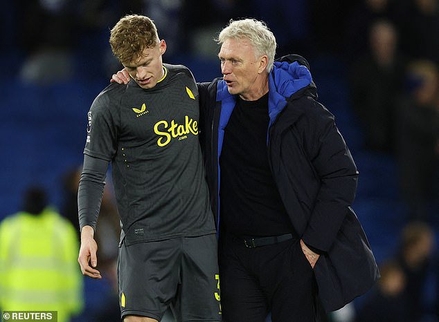 Jarrad Branthwaite and David Moyes have uncertain futures - how long will Everton hold on to the pair?