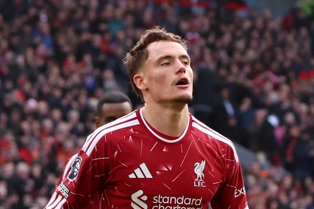 Liverpool attacking midfielder Florian Wirtz.