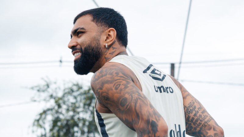 Gabigol virou assunto - Foto: Raul Baretta/ Santos FC.
