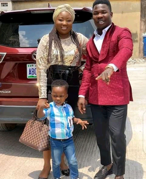 Lovely Photos of Dele omo woli, His Wife and Handsome Son as He celebrates His Birthday Today