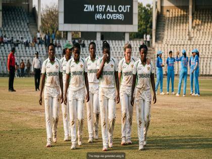 Zimbabwe Women All Out for 197 Against India in ODI Series Opener | Zimbabwe Women All Out for 197 Against India in ODI Series Opener