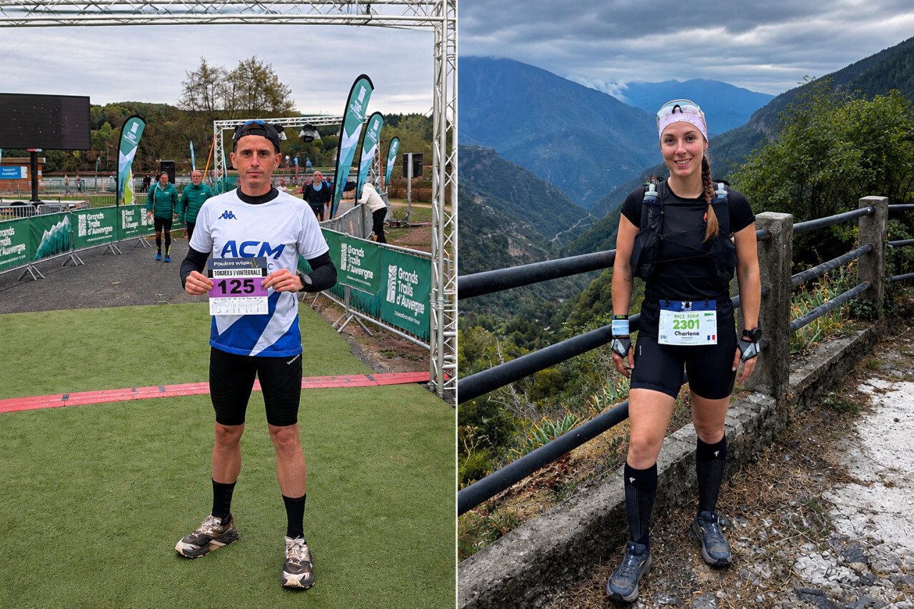 Jeremy Linet et Charlène Deshayes ont porté les couleurs de l'ACM sur des trails prestigieux.
