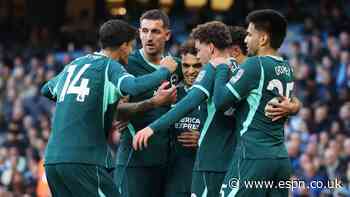 Man City 0-1 Brighton: Seagulls stun hosts to move within two points of the top - as it happened