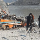 A bus plunges into a rocky ravine in northern Pakistan, killing 15 people and injuring more than 20