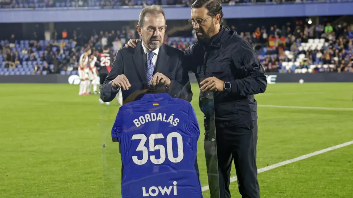 Ángel Torres e José Bordalás