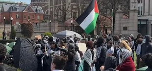 Rep. Omar's daughter suspended from Columbia University as protests break out on campus