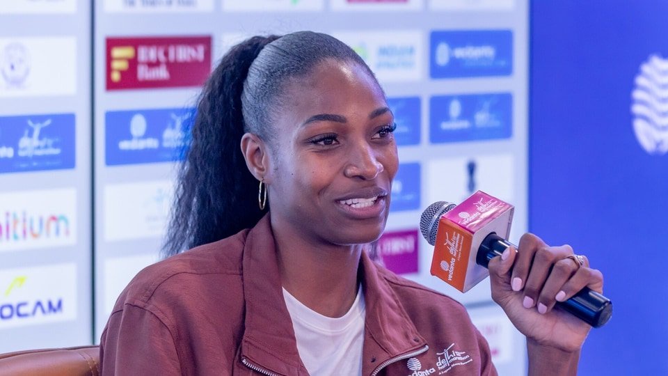 Shaunae Miller (Delhi Half Marathon)