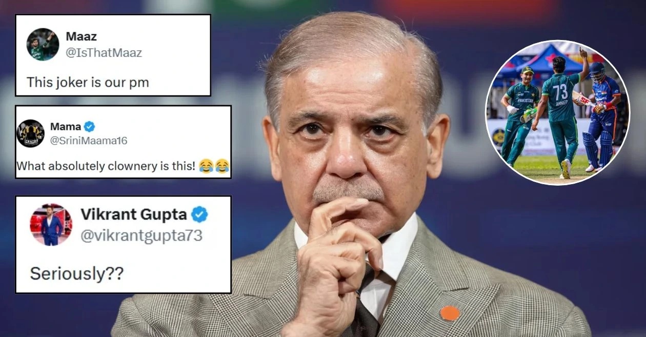 Fans brutally troll Pakistan PM Shehbaz Sharif for celebrating Hong Kong Sixes win over India