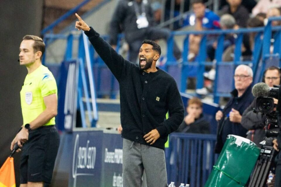Gaël Clichy, entraîneur du SM Caen.